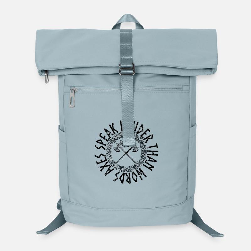 Viking Axes speak louder than Words Laptop Backpack