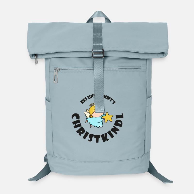 Christ Child with Star Christmas Circle Laptop Backpack