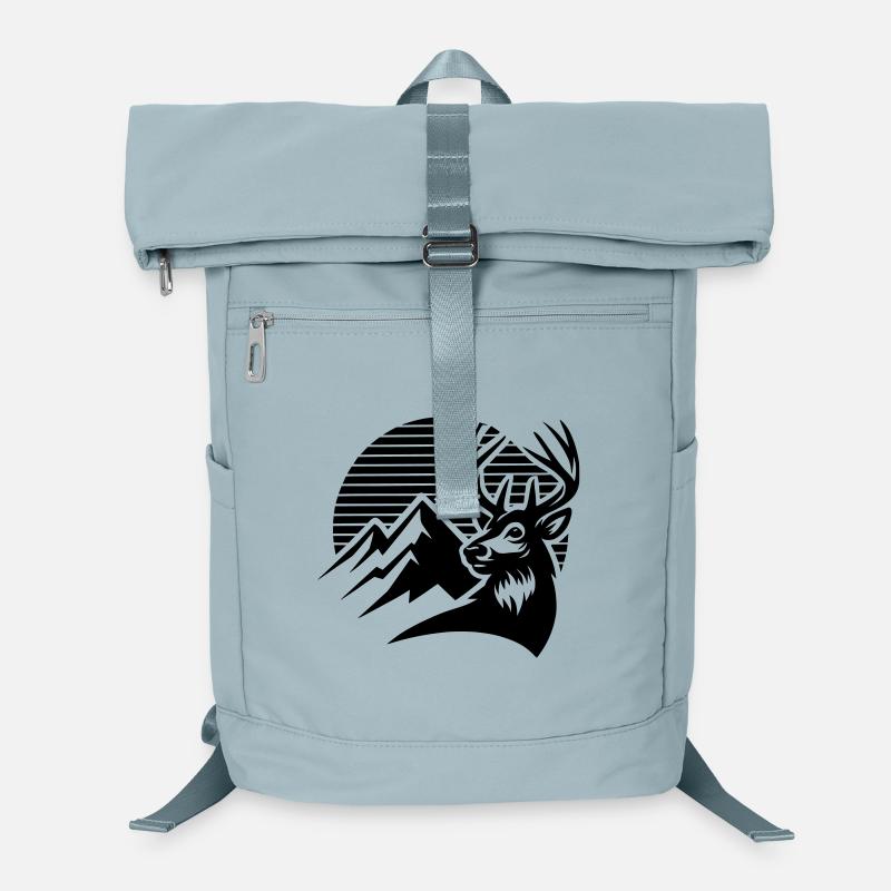 Cerf des Alpes Sac à dos ordinateur