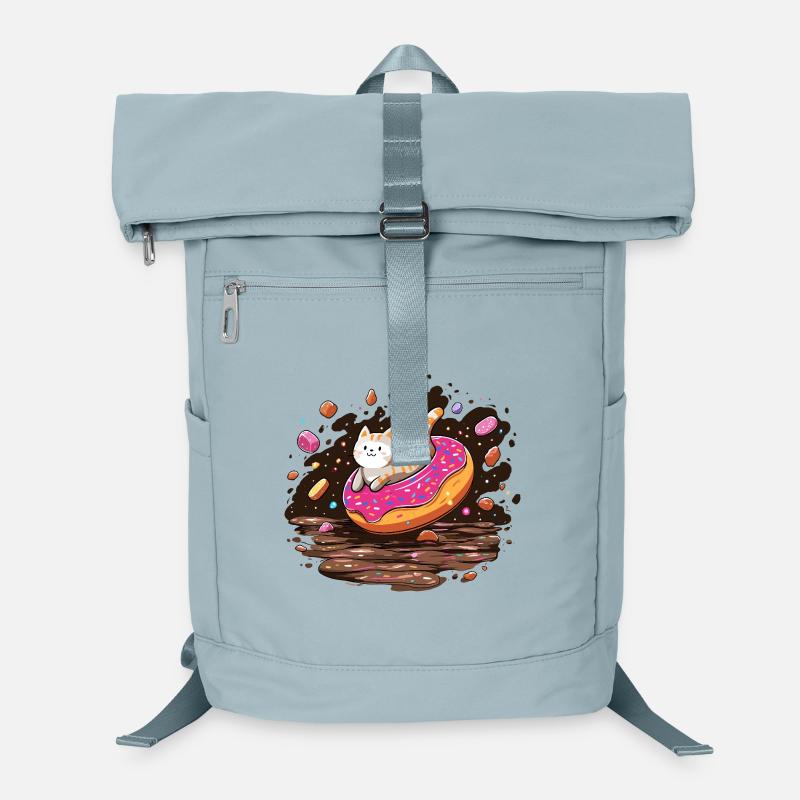 Katzendonut mit Streuseln Laptop-Rucksack 