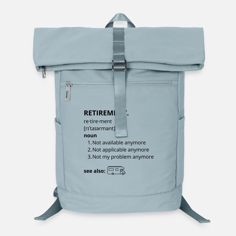 Retirement - funny text Laptop Backpack