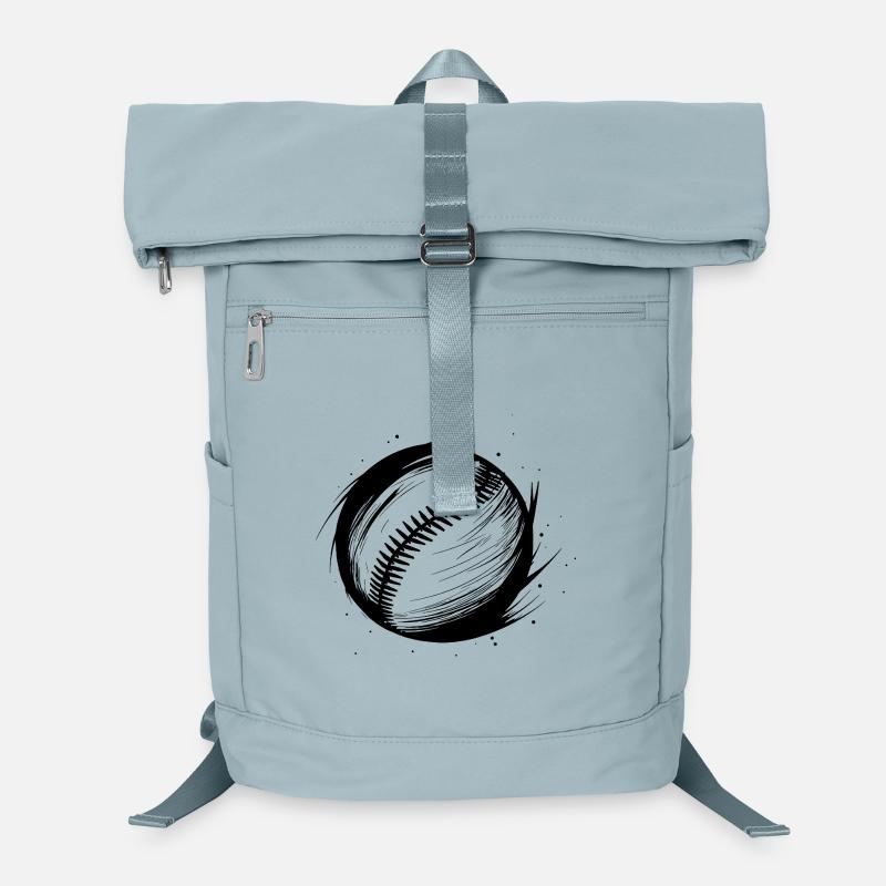 Sketch de la balle de baseball Sac à dos ordinateur