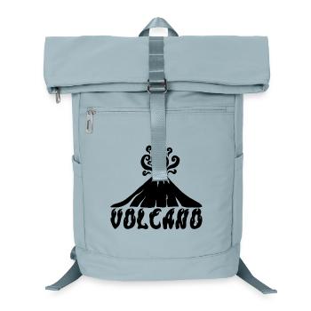 Black Volcano - Laptop Backpack - ice blue - Front