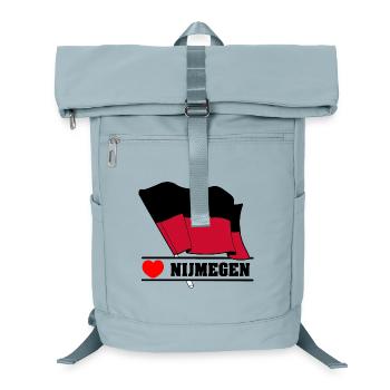 I Love Nijmegen - Laptop Backpack - ice blue - Front
