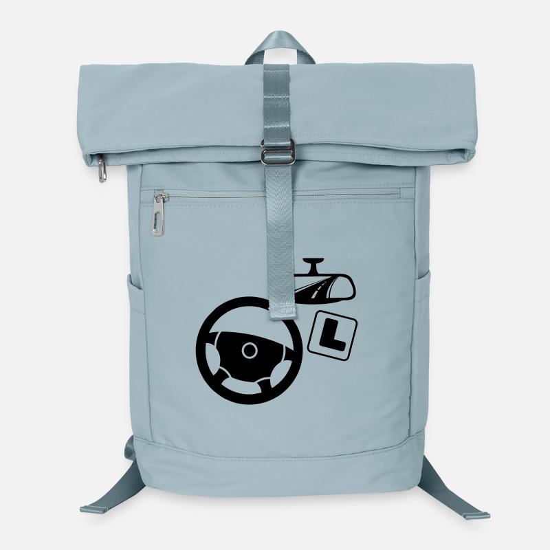 Logo de l’instructeur de conduite Sac à dos ordinateur