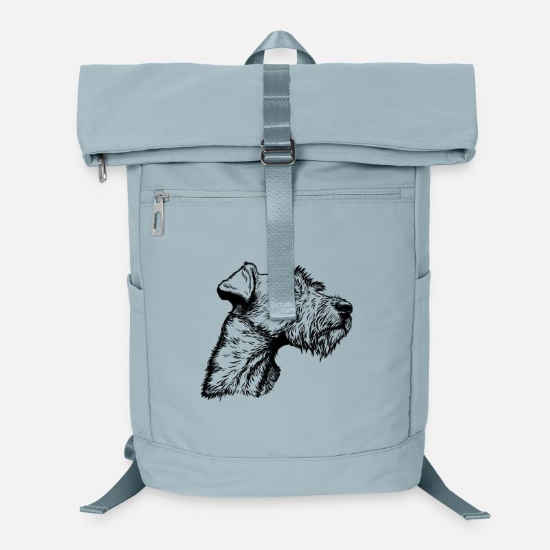 Irish Terrier Portrait Laptop Backpack