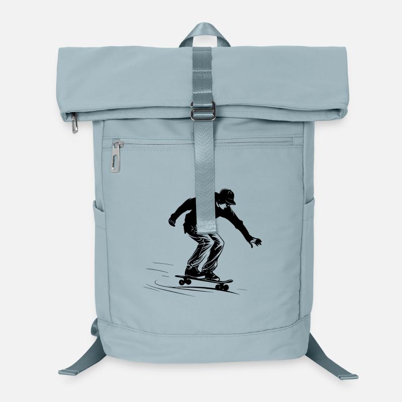 Skateboard Junge Grafik Laptop-Rucksack 