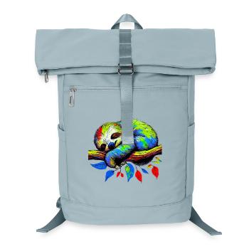 Sloth - Laptop Backpack - ice blue - Front