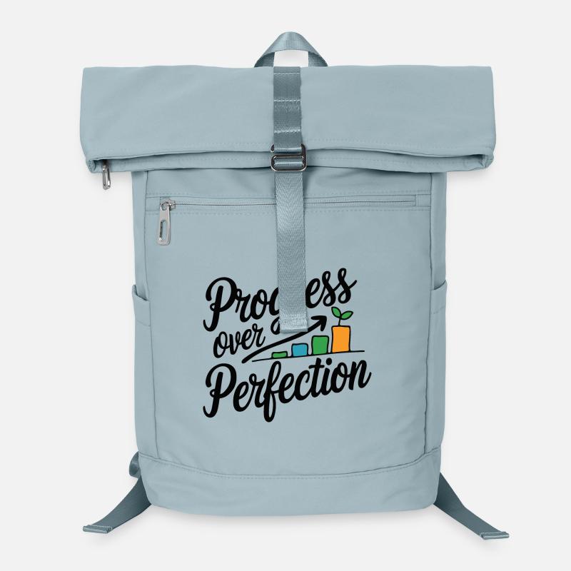 Progress Over Perfection Growth Chart Laptop Backpack