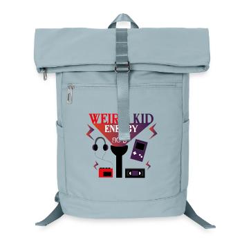 Weird Energy - Laptop Backpack - ice blue - Front