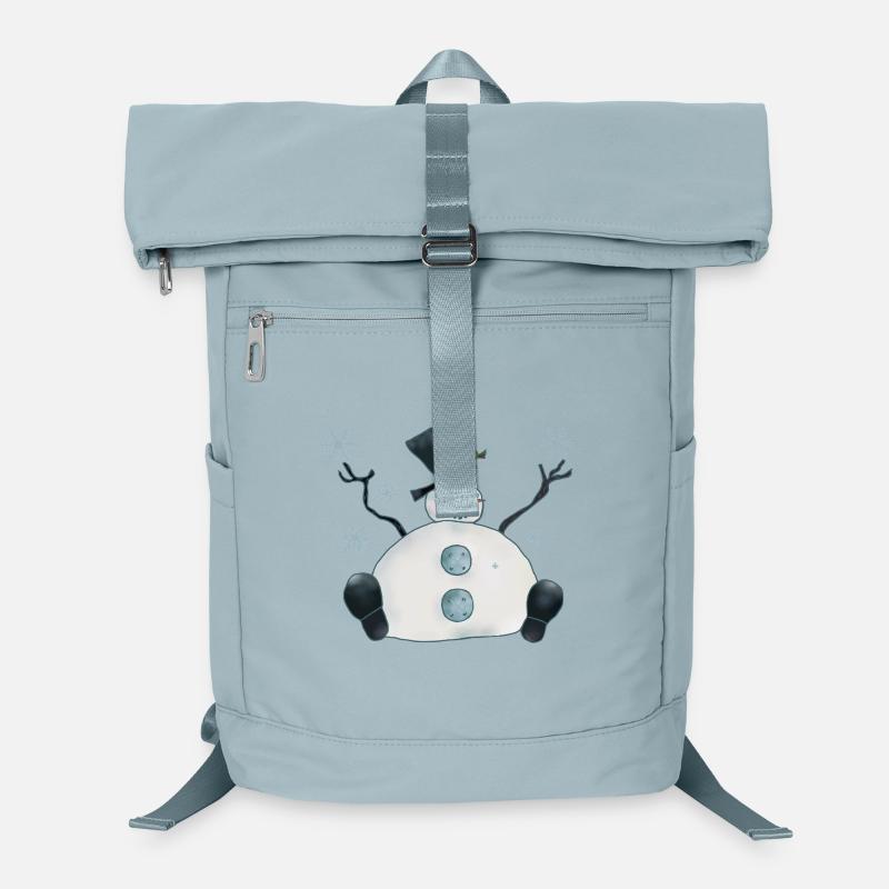 Dicker Schneemann Laptop-Rucksack 