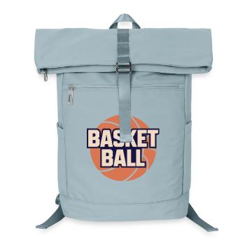 Dynamic basketball design - Laptop Backpack - ice blue - Front