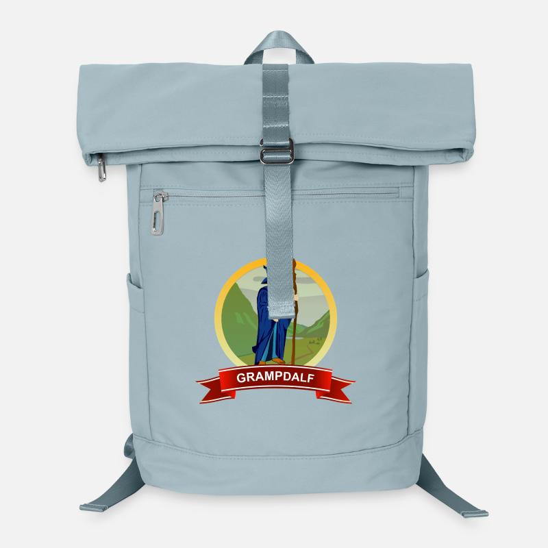 Écusson du sorcier de Grampdalf Sac à dos ordinateur