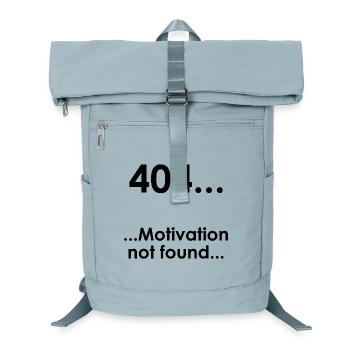 University Saying "Error404" Student Gift, Students - Laptop Backpack - ice blue - Front
