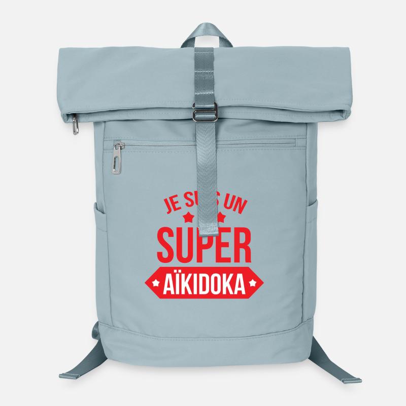 Aikido - Martial Art - Aikido - Laptop Backpack - ice blue