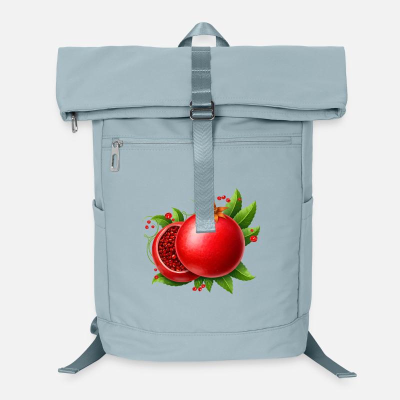 Pomegranate with leaves Laptop Backpack