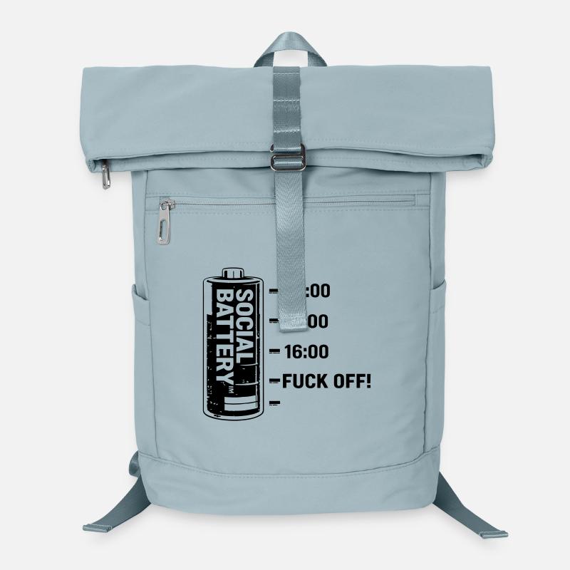 Soziale Batterie Laptop-Rucksack 