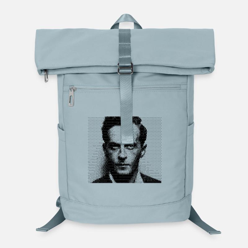Portrait raster de Ludwik Wittgenstein Sac à dos ordinateur