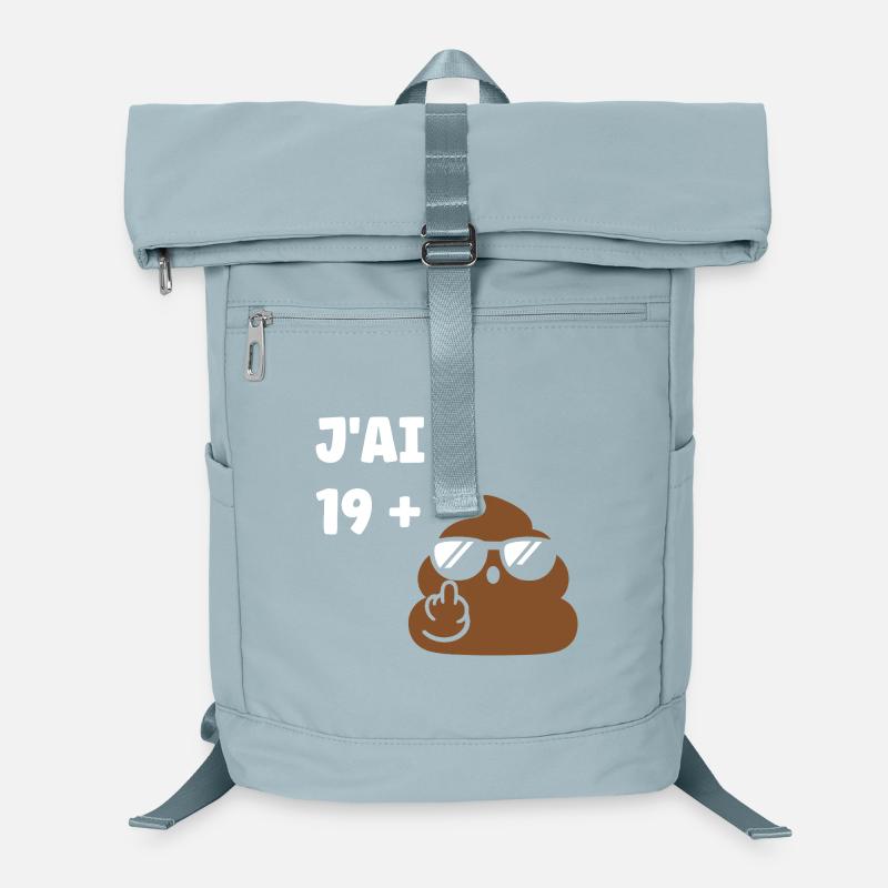 20 ans - Sac à dos ordinateur - bleu glacier