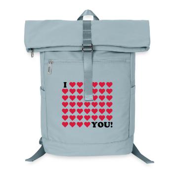 love valentines day wedding - Laptop Backpack - ice blue - Front