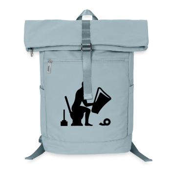Toilettes - toilettes - Sac à dos ordinateur - bleu glacier - Devant