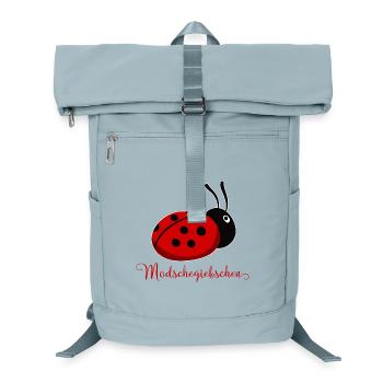 Modschegiebchen Ladybug Saxon Gift Idea - Laptop Backpack - ice blue - Front
