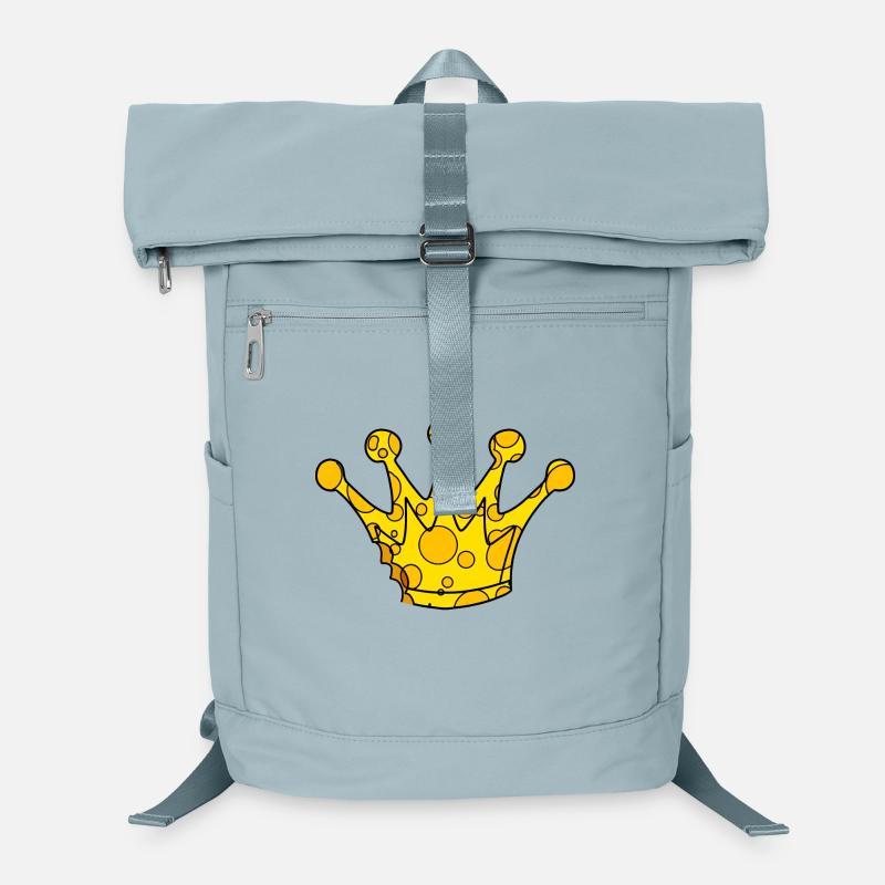 Krone Symbol Käse Laptop-Rucksack 
