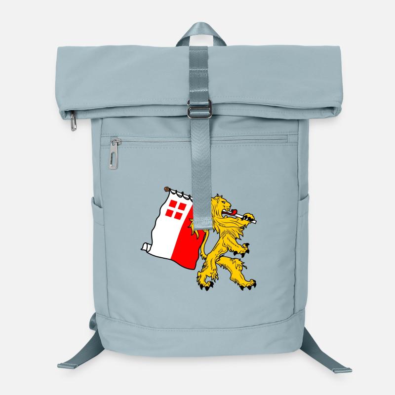 Löwe mit Flagge Utrecht Utrecht Flagge Laptop-Rucksack 