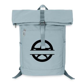 Marshall star in circle - Laptop Backpack - ice blue - Front