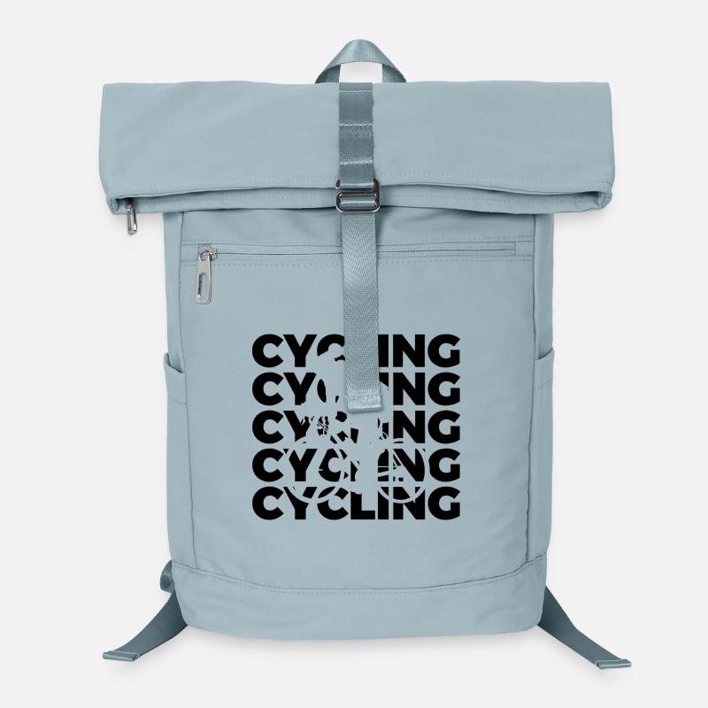 Funny cyclist Laptop Backpack