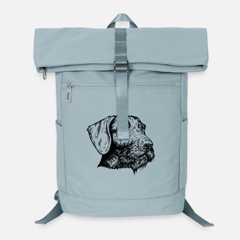 Deutsch Drahthaar Portrait Laptop-Rucksack 