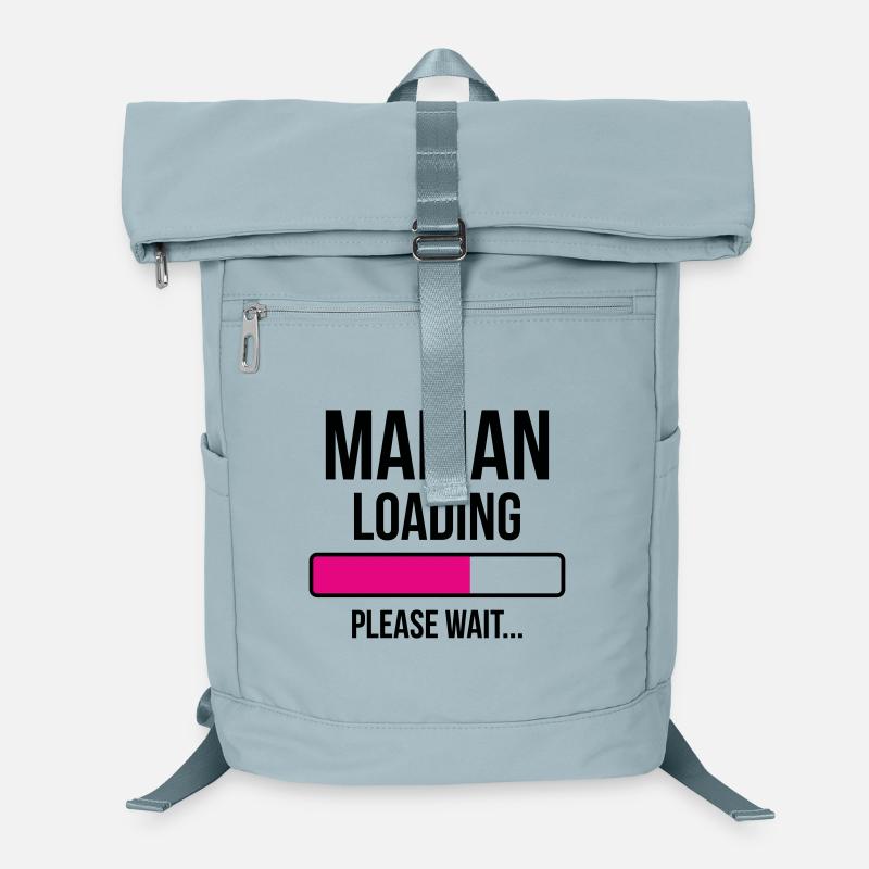 Maman loading... Please Wait - Future Mère Sac à dos ordinateur