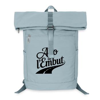 Alto de L’Embut Elegant Climb Art - Laptop Backpack - ice blue - Front