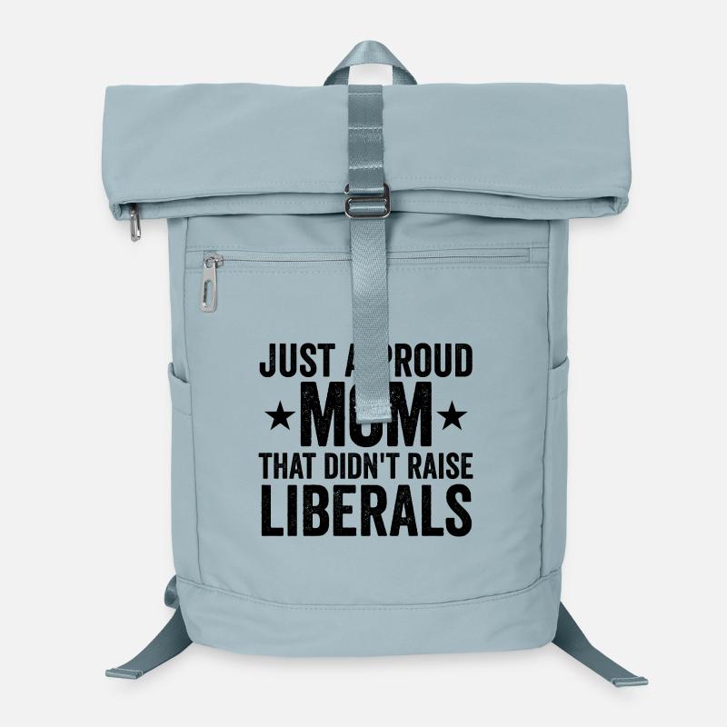 Nur eine stolze Mutter, die keine Liberalen großge Laptop-Rucksack 