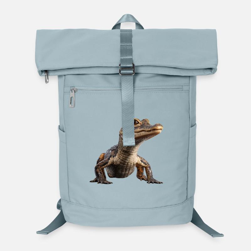 Caïman Crocodile Alligator Reptiles Crocodile Caïmans Sac à dos ordinateur