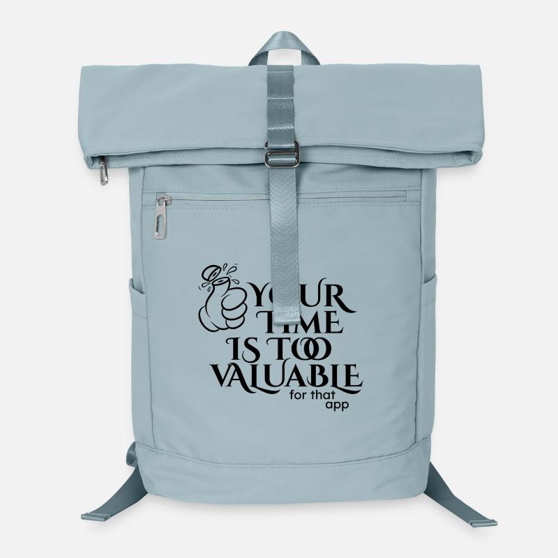 Your time is too valuable Laptop Backpack
