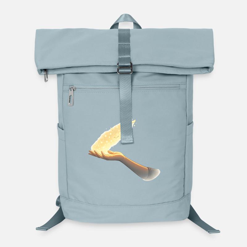 Loslassen – ein stilles Zeichen Laptop-Rucksack 