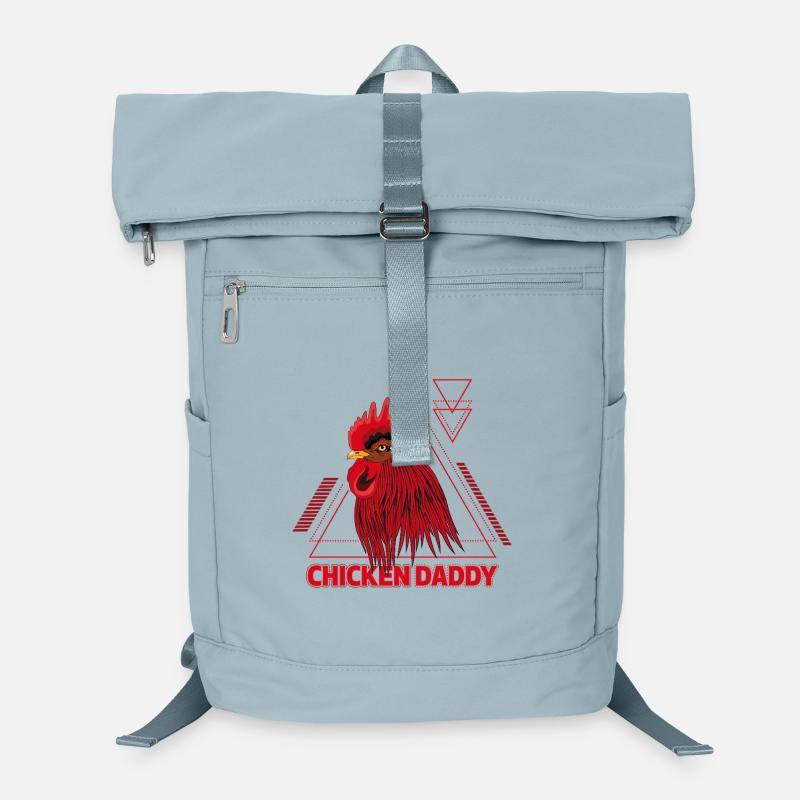 Papa Coq - Papa poulet Sac à dos ordinateur