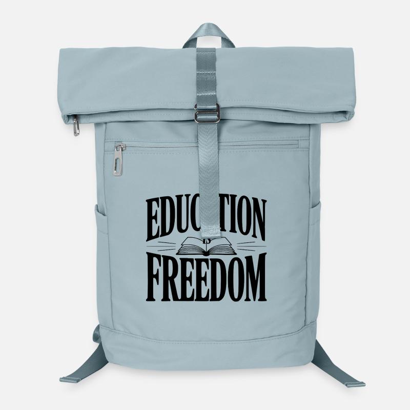 Bildung ist Freiheit Laptop-Rucksack 