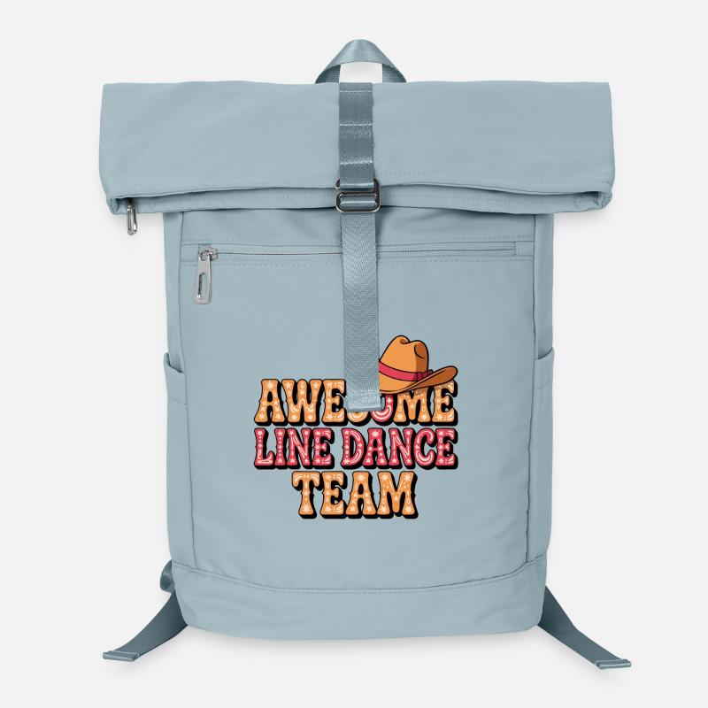 Awesome Line Dance Team Laptop Backpack