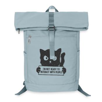 I'm Not Ready To Interact With People - Laptop Backpack - ice blue - Front