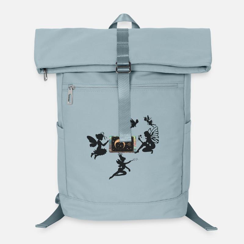 Sichelmond mit Sternen Laptop-Rucksack 