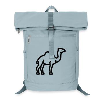 camel - Laptop Backpack - ice blue - Front