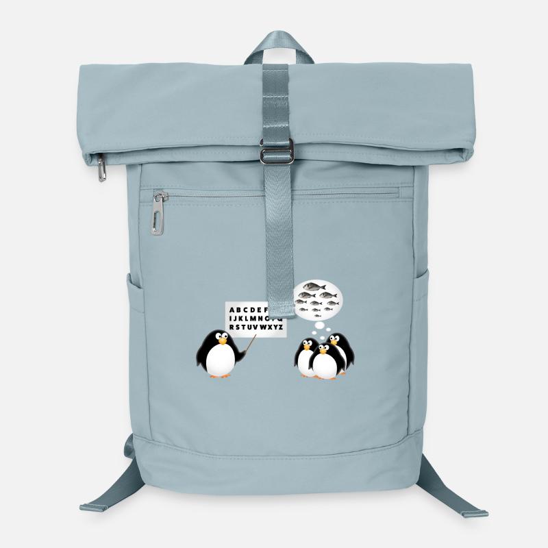 Schule - Pinguin Laptop-Rucksack 