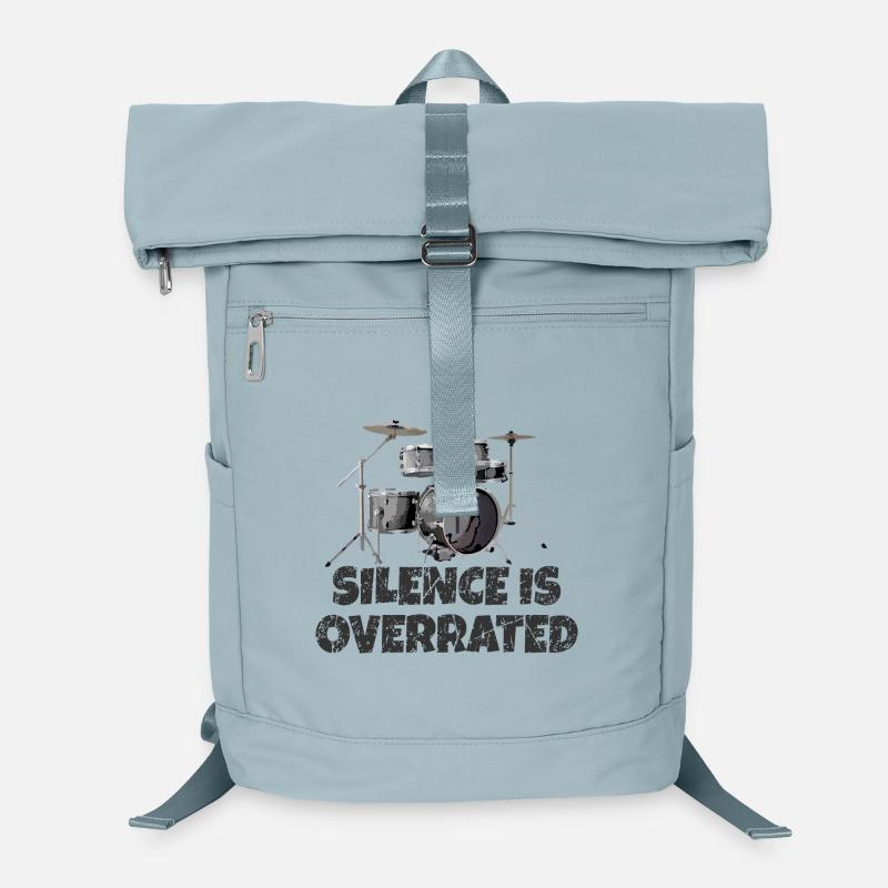 Silence is overrated - Drummer Drum Kit Laptop-Rucksack 
