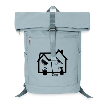 Home Cleaner window cleaner - Laptop Backpack - ice blue - Front