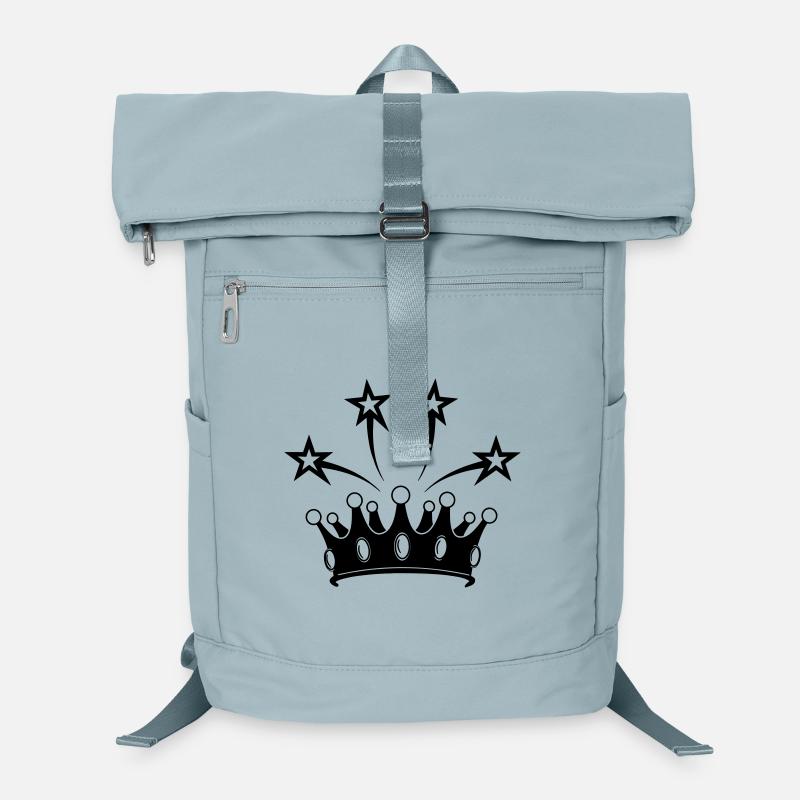 Krone mit Sternen Laptop-Rucksack 