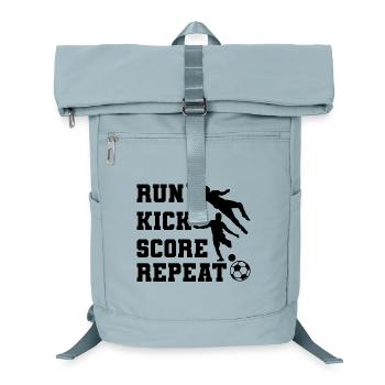 Motivation für Fußballspieler - Laptop-Rucksack  - Eisblau - Vorne