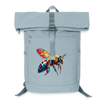 Bee - Laptop Backpack - ice blue - Front