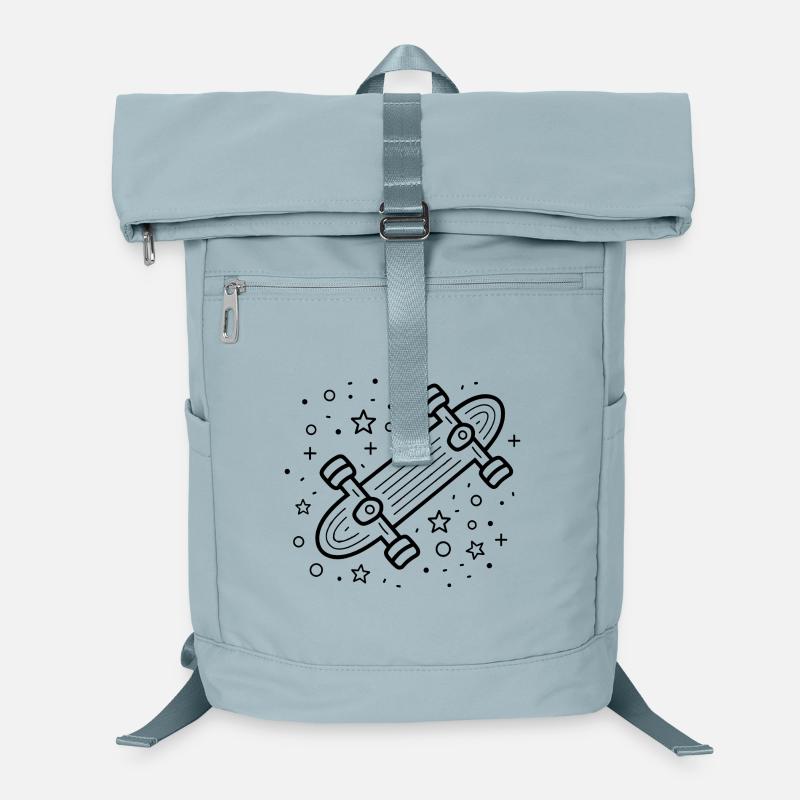 Dessin animé Skateboard Sac à dos ordinateur